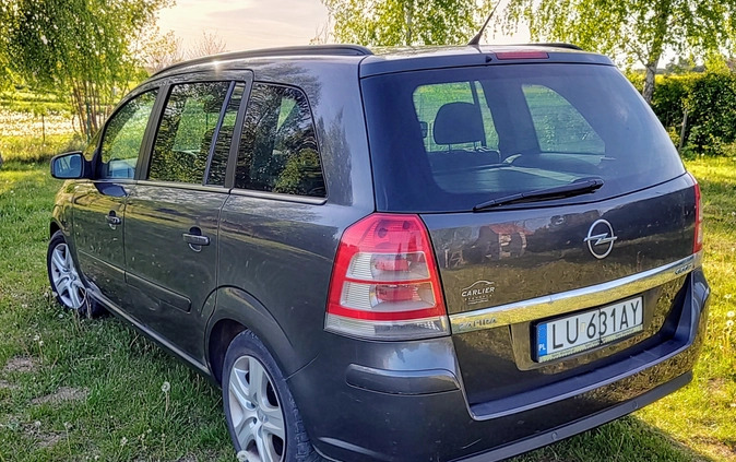 Opel Zafira cena 8600 przebieg: 215741, rok produkcji 2010 z Lublin małe 46